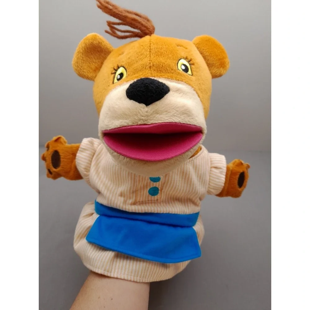 Lakeshore Goldilocks Mama Bear Hand Puppet 10